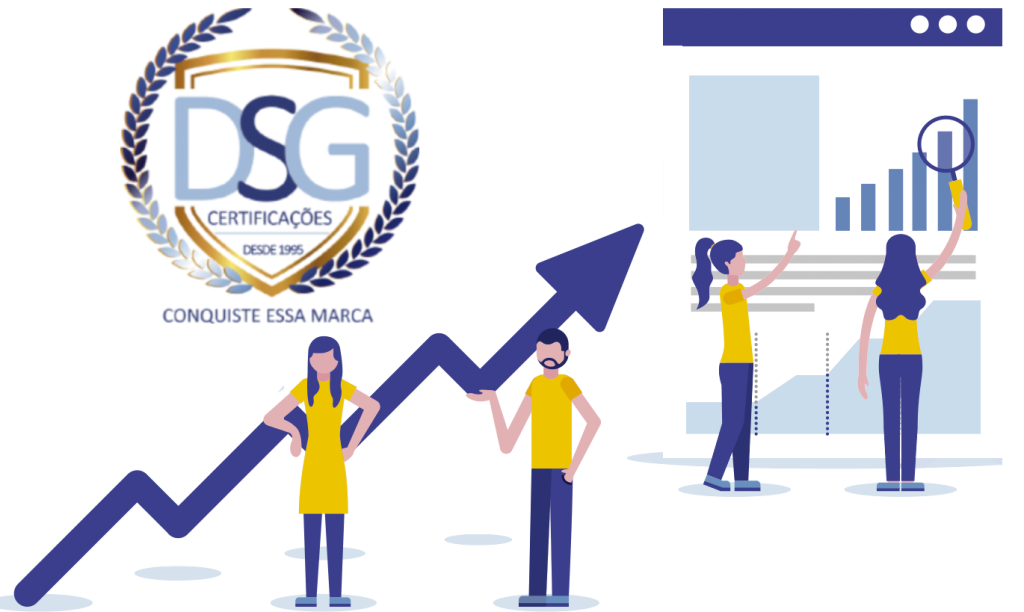 Logo DSG Projetos  Criação de Logo Para Consultoria de Negócios